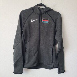 NEW Nike Womens Tech Fleece Kenya Hoodie Jacket CT4116-001 Size M Gray